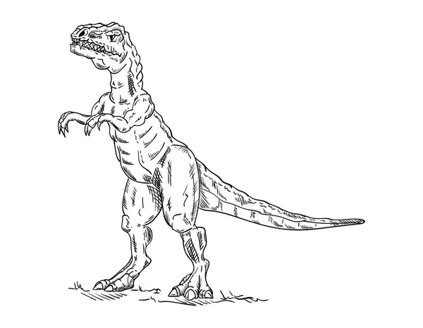 Vector - dinosaurio — Vector de stock