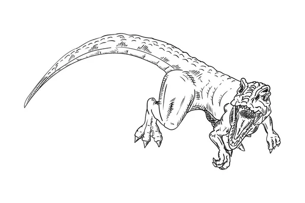 Vektor - Dinosaurier — Stockvektor
