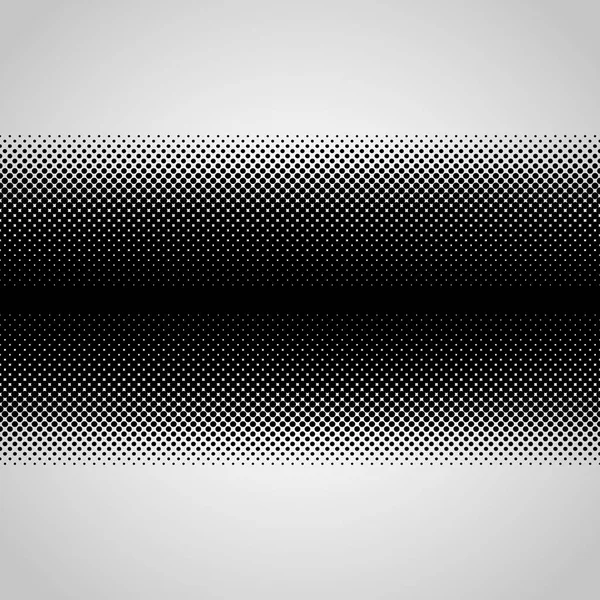 Halftone abstrait point noir élément de conception isolé sur un fond blanc . — Image vectorielle