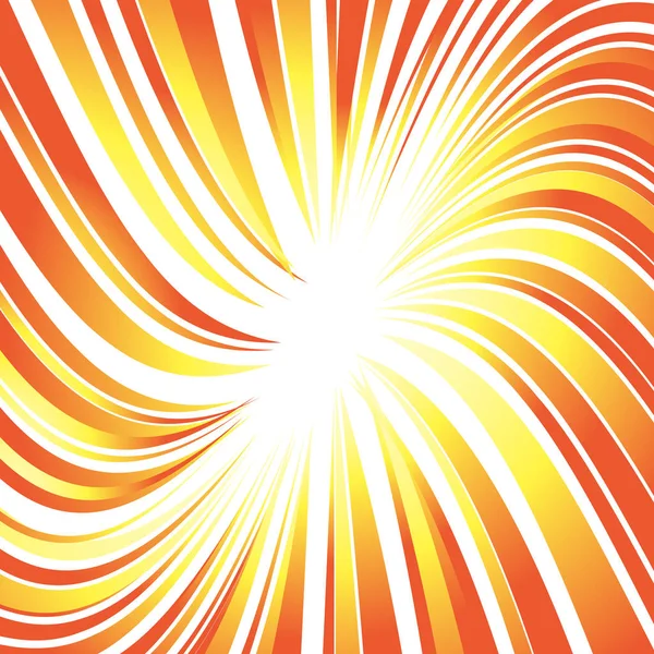 Nap sugarai vagy robbanás háttér a tervezési sebesség, mozgás és energia. — Stock Vector