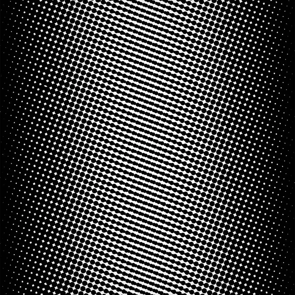 Halftone abstract black dots design element isolated on a white background. — Stock Vector