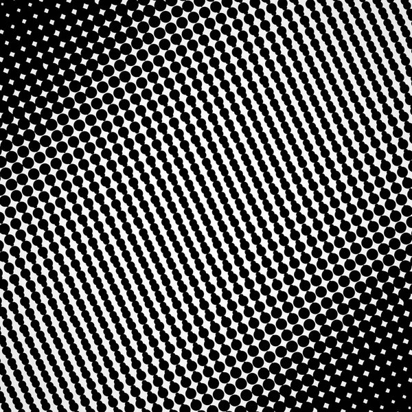 Halftone abstrait point noir élément de conception isolé sur un fond blanc . — Image vectorielle