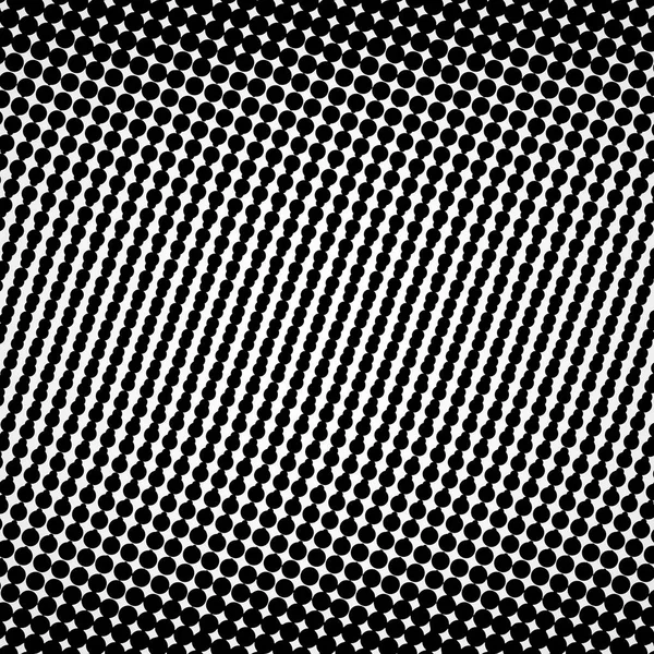 Prvek návrhu abstraktní černé tečky polotónů izolovaných na bílém pozadí. — Stockový vektor