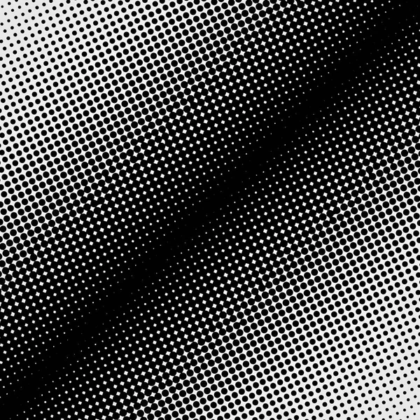Halvton abstrakt vektor svarta prickar designelement isolerad på en vit bakgrund. — Stock vektor