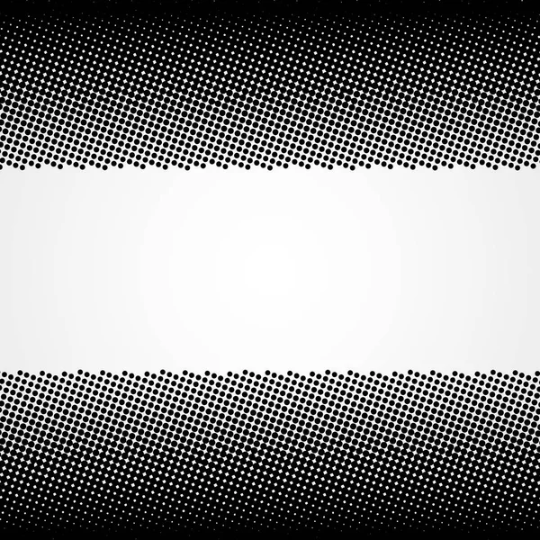 孤立在白色背景上的半色调抽象的黑点设计元素. — 图库矢量图片