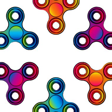 Anksiyete kaldırma ve konsantrasyonu artırmak için el parmak spinner stres giderici, renkli oyuncak kıpır. Grunge tarzı.