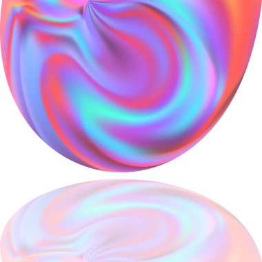 Holografik arka plan bulanık, neon renk soyut tasarım. 