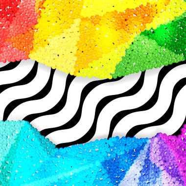 Glitter payet sınır chevron arka plan, tatil kutlama model üzerinde