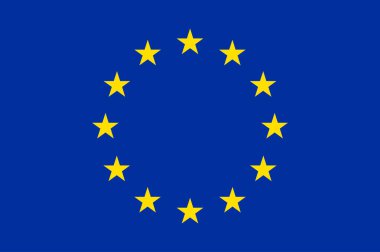 Avrupa Birliği bayrağı. Bağımsızlık günü, Hediyelik eşya futbol oyunu, düğme dil, simge, sembol.