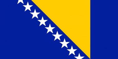 Bosna-Hersek bayrağı. Bağımsızlık günü, souv sembolü
