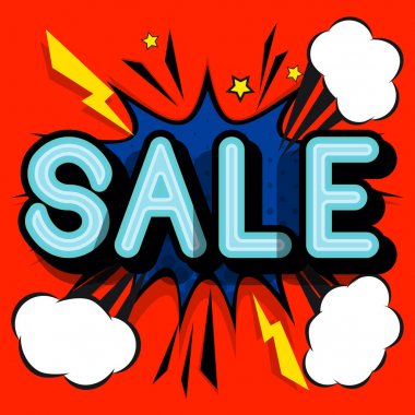 Satılık - gölgeler ile yazı retro retro afiş arka plan üzerinde noktalı resim deseni. 