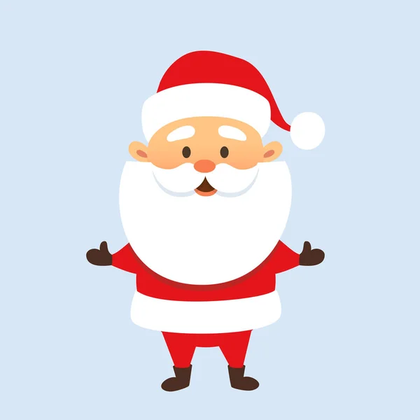 Santa Claus stativ — Stock vektor