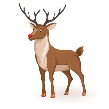 Stand karikatür Ren geyiği