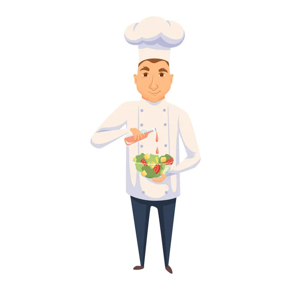Кулинарный салат — стоковый вектор