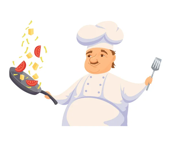 Паста-повар — стоковый вектор