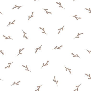 Yeşil yapraklar pürüzsüz desen