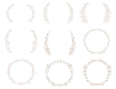 Sevimli çiçek çelenk