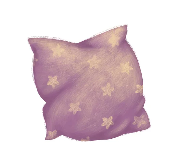 Pillow with star — Stock Photo, Image