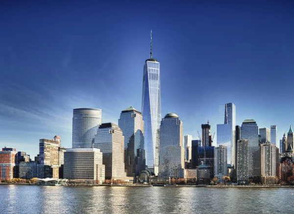 Wereld financiële Center, New York City. — Stockfoto