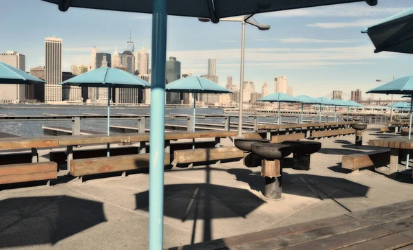 Brooklyn Bridge Park. — Zdjęcie stockowe