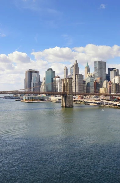 Manhattan at sunny day. — Stock Photo, Image