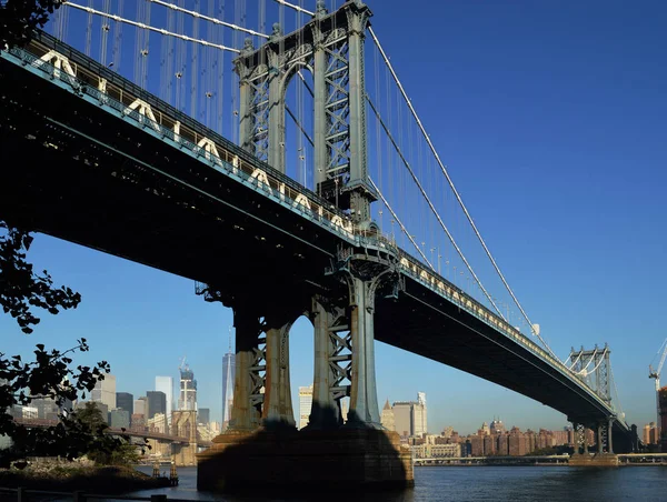 Manhattan Bridge. — Stockfoto