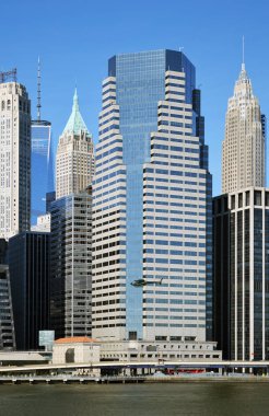 aşağı manhattan binalar.