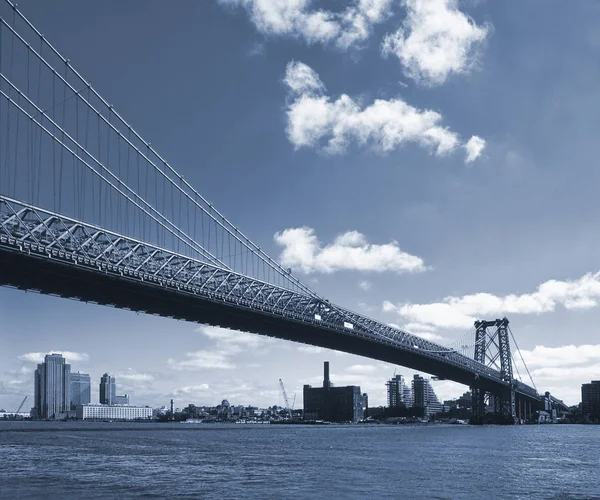 Ponte di Williamsburg, New York. — Foto Stock