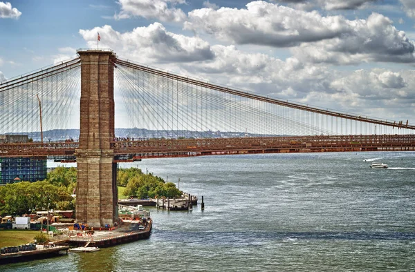 Pont de Brooklyn, New York. — Photo