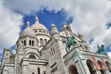 Basilique du Sacré-Coeur Paris, Fransa.