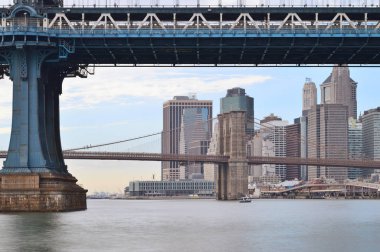 NYC iki köprü.