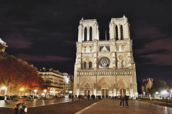 Notre Dame w Paryżu. — Zdjęcie stockowe