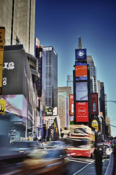 Times Square, New York város. — Stock Fotó