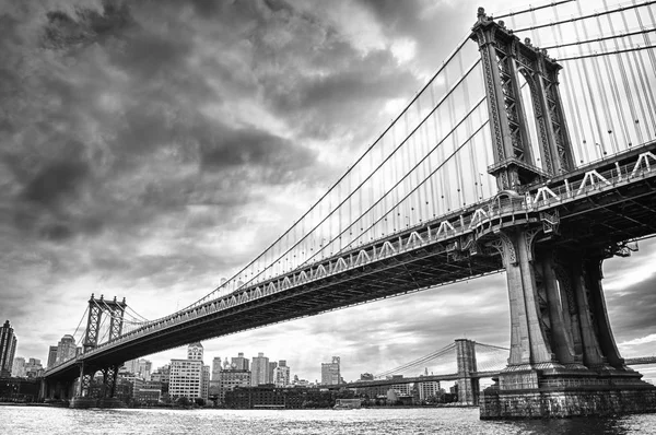 Duas pontes em Nova Iorque . — Fotografia de Stock