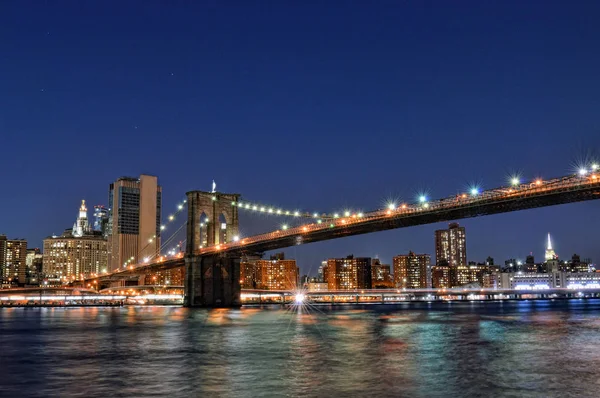 Ponte de Brooklyn, nyc . — Fotografia de Stock