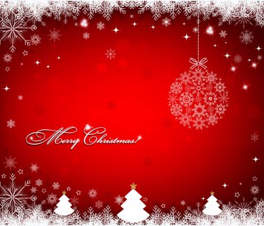      Kar taneli Noel arkaplanı 