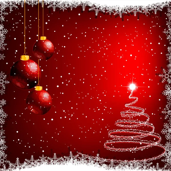      Kar taneli Noel arkaplanı 