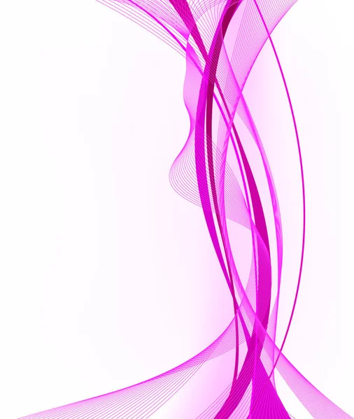 Abstract Vector Achtergrond Illustratie Kunst Design Roze Paarse Curve — Stockvector