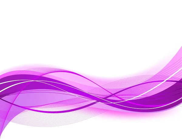 Abstract Vector Achtergrond Illustratie Kunst Design Roze Paarse Curve — Stockvector