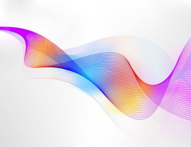 Soyut arkaplan vektör eğrisi, dekorasyon, dekoratif tasarım illüstrasyonu