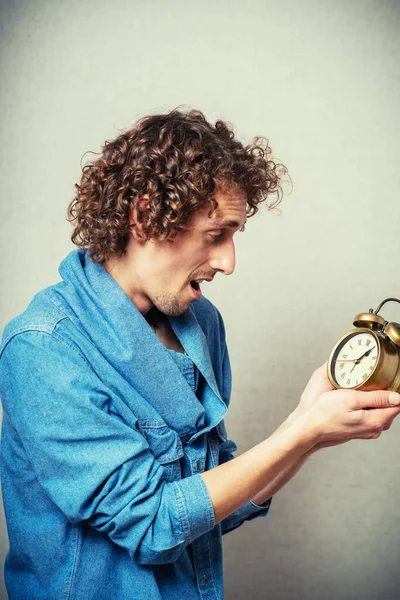 Hombre Con Reloj —  Fotos de Stock