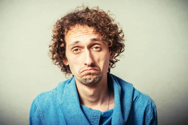 Retrato Del Hombre Posando Estudio — Foto de Stock