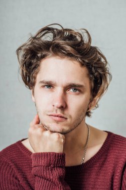 Bir adamın portresi.