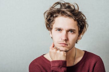 Bir adamın portresi.