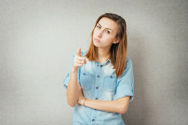 Nahaufnahme Porträt Schockiert Verängstigte Geschäftsfrau Sah Überrascht Voller Ungläubigkeit Sah — Stockfoto