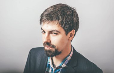 Bir adamın portresi.