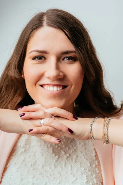 Retrato Uma Menina — Fotografia de Stock