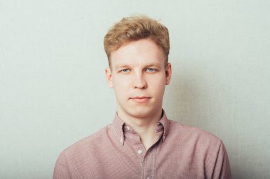 Bir adamın portresi.