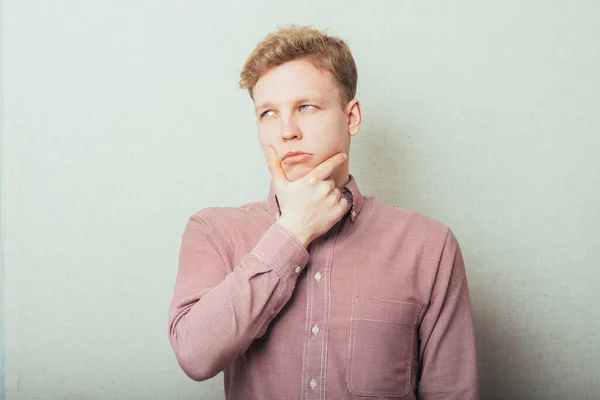 Young Man Posing Studio — Stock Photo, Image