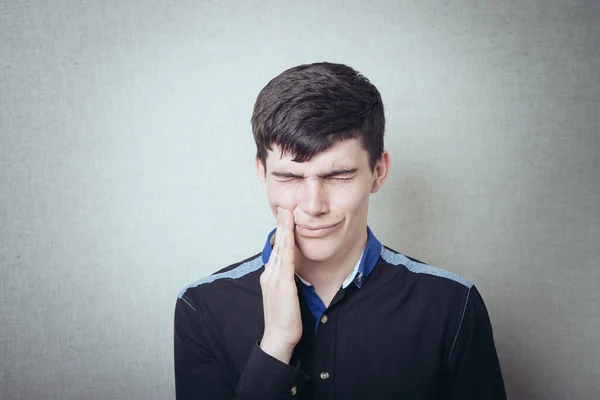 Young Man Toothache — Stock Photo, Image